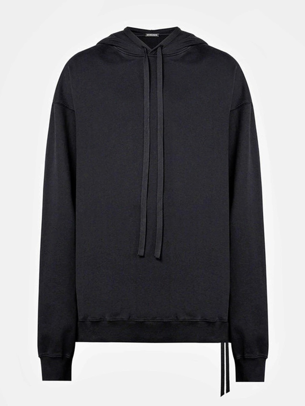 Ann Demeulemeester Olivia Oversized Black Hoodie Size S